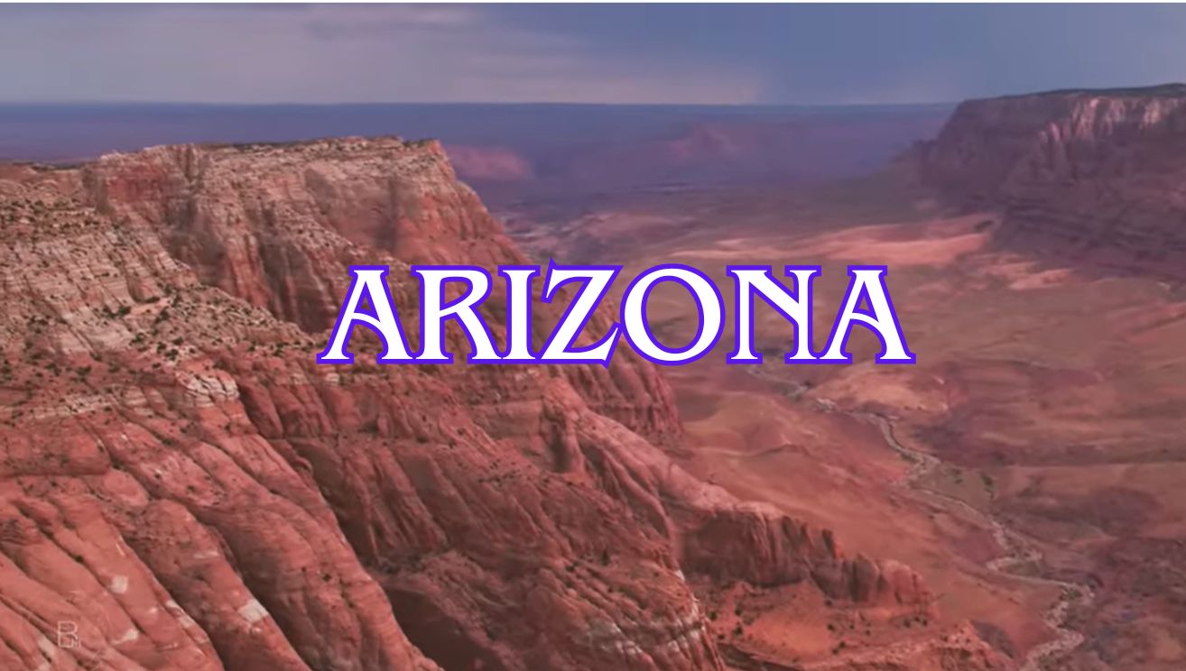 Arizona Top View United States Of America