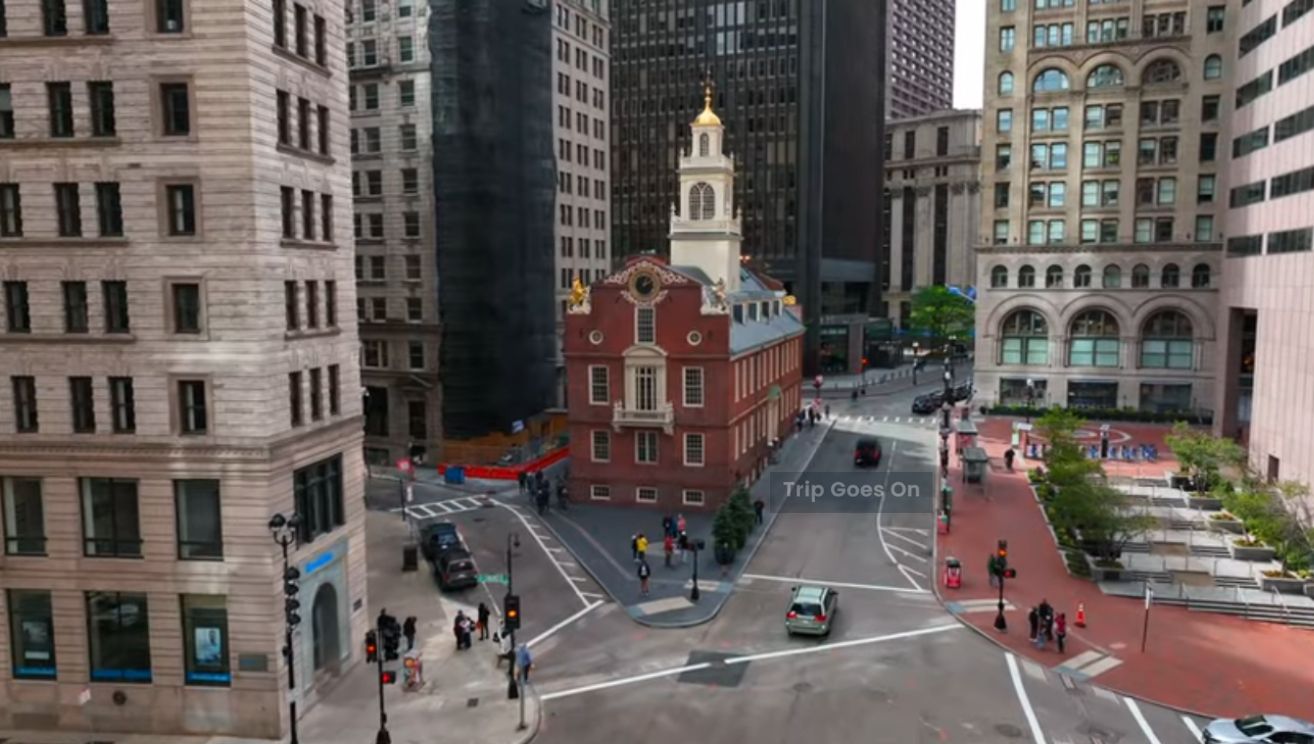 Boston ,Street view, Massachusetts United States Of America