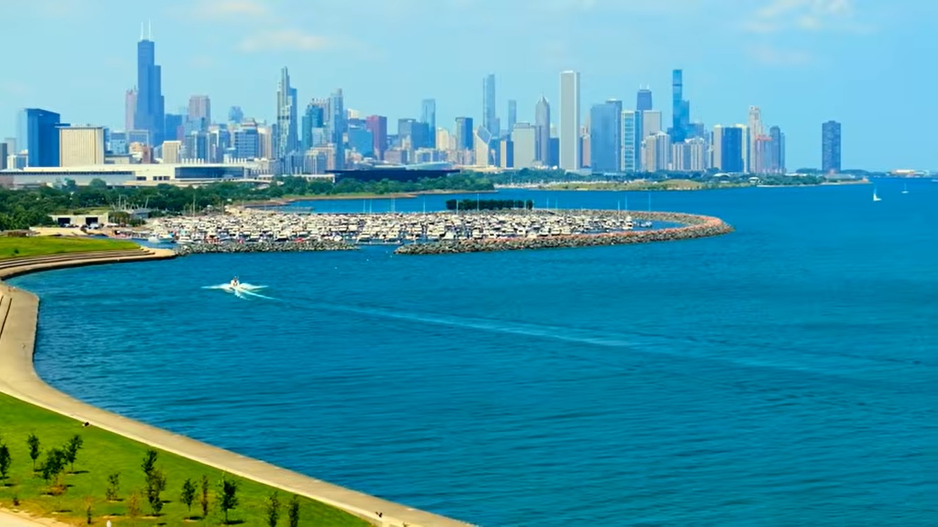 Attraction of Chicago Illinois United States Of America