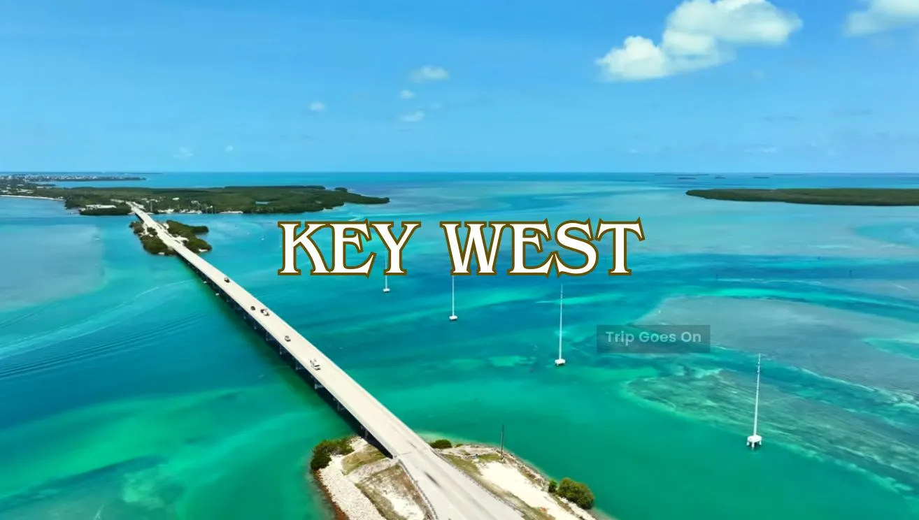 Key West Sea Connected Line of Florida United States Of America