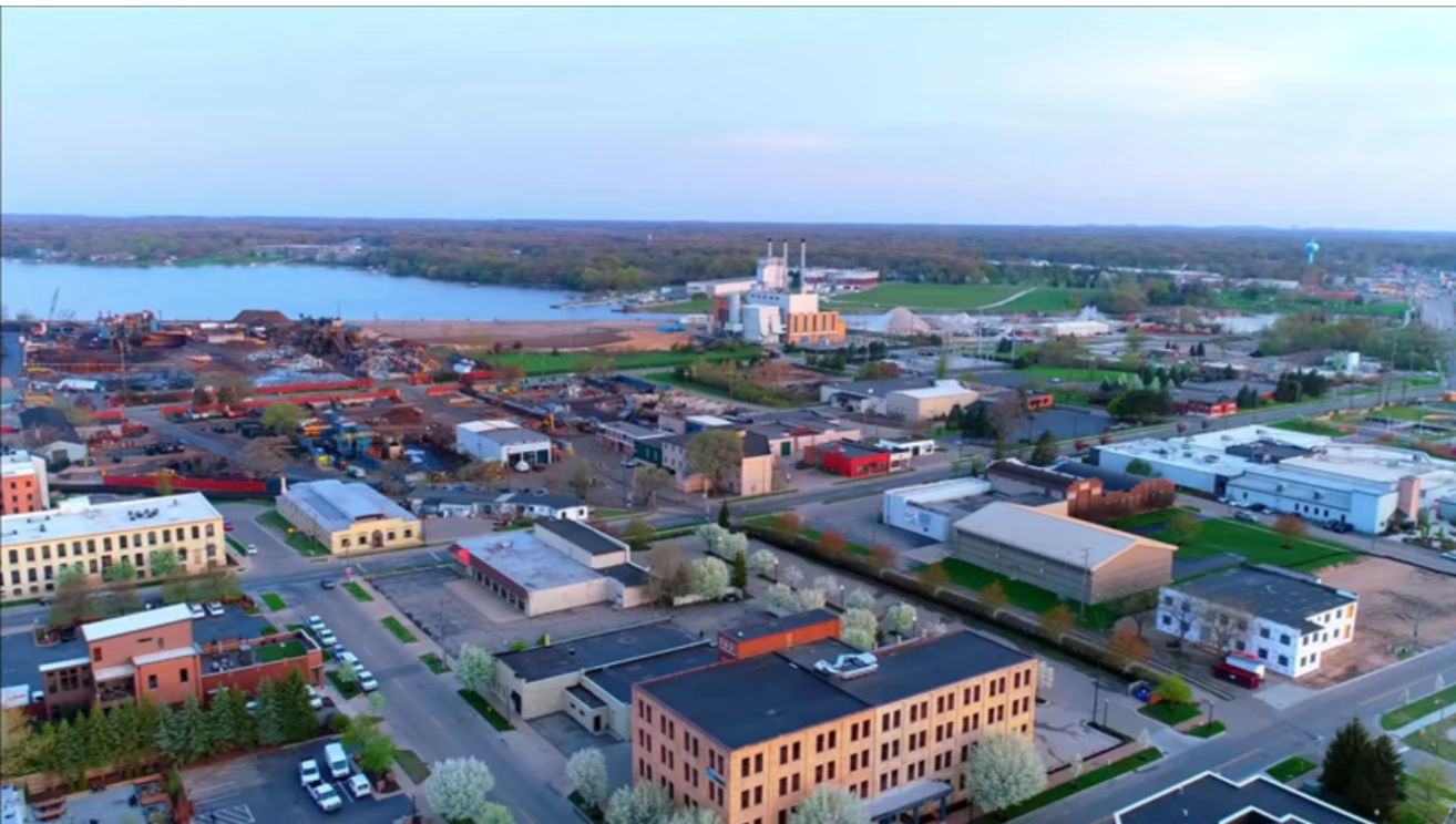 Morning View of Michigan United States Of America