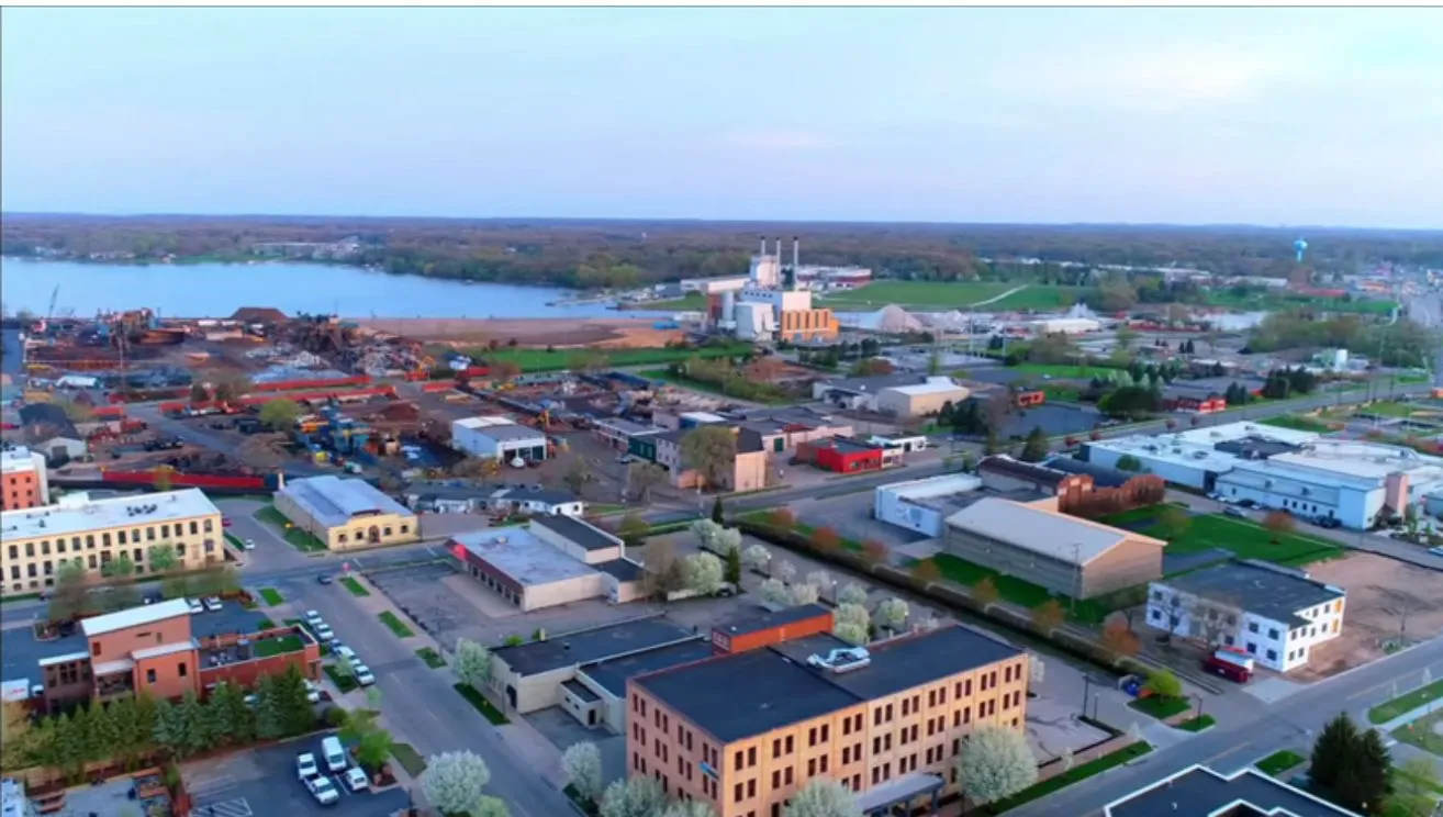 Morning View of Michigan United States Of America