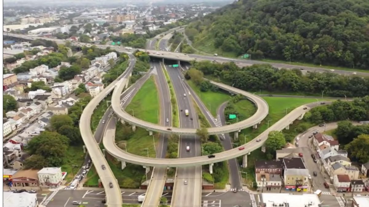 Infra view of New Jersey United States Of America