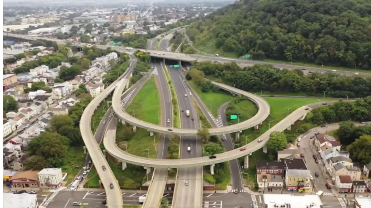 Infra view of New Jersey United States Of America