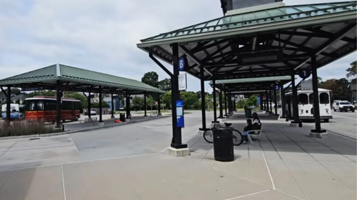 Street view of Newport, Rhode Island United States Of America