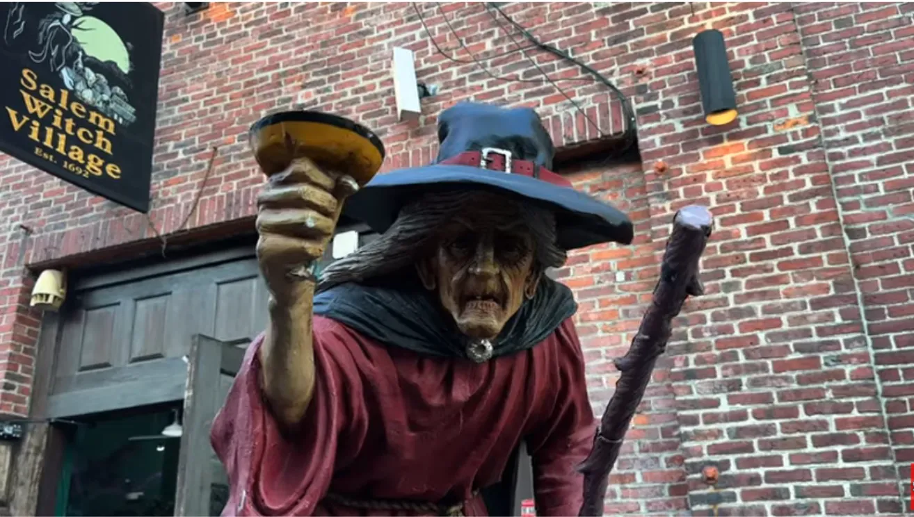 Witch Village from Salem, Massachusetts, United States Of America