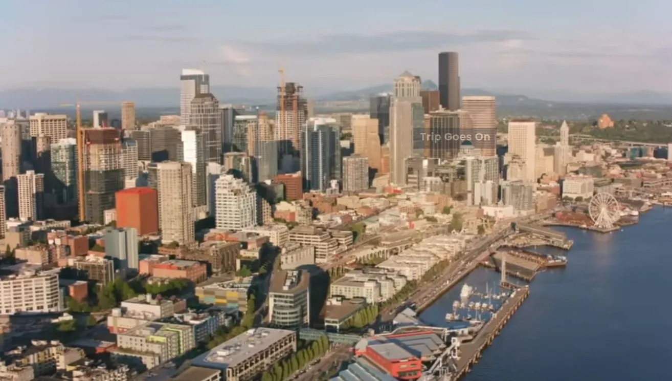 Seattle Skyline Washington State United State Of America