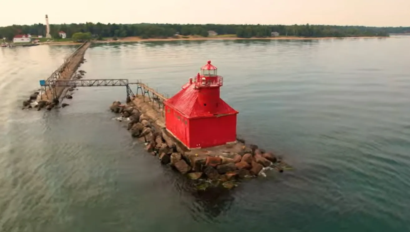 Canal Light of Sturgeon Bay, Wisconsin United States Of America