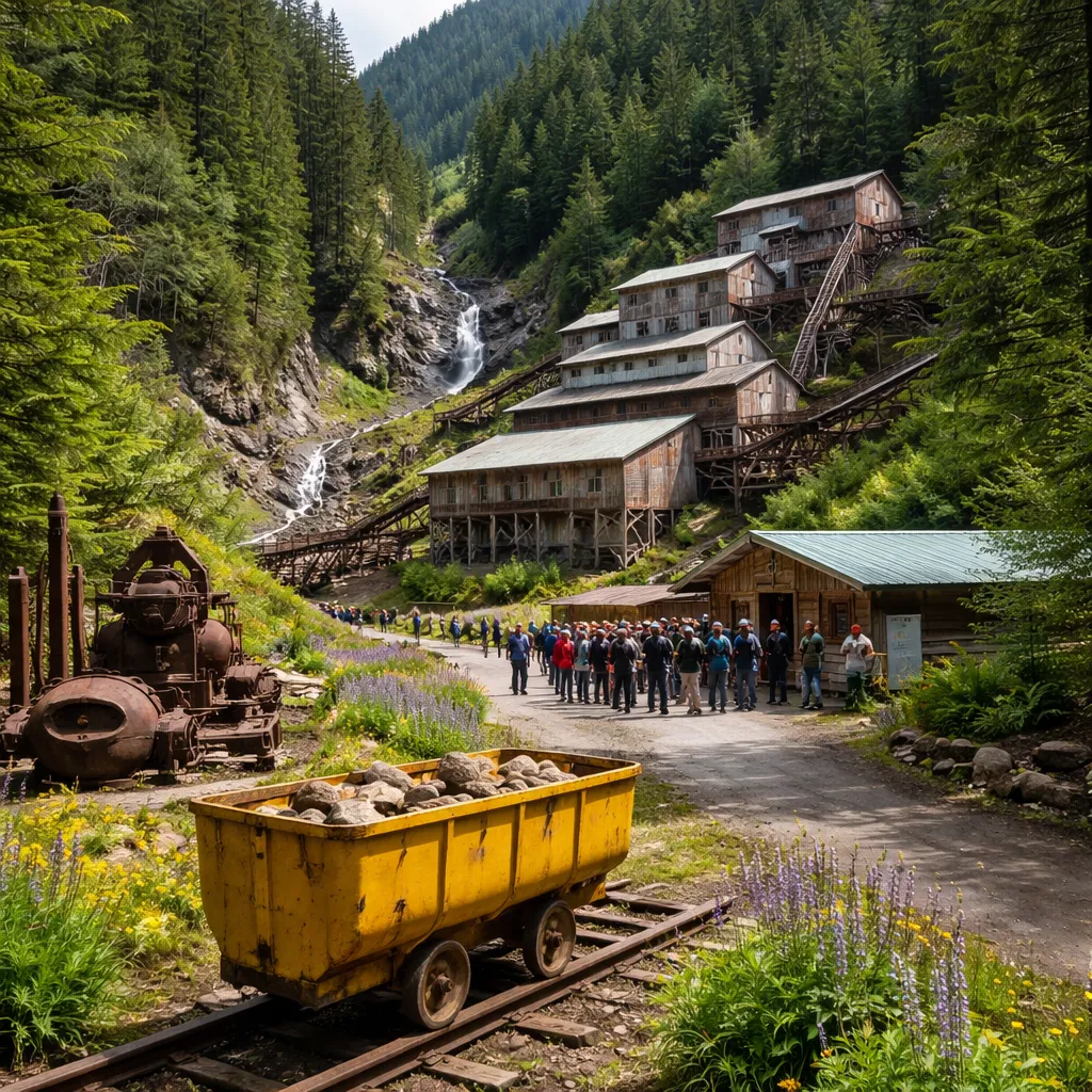 AJ Mine Gastineau Mill Tour