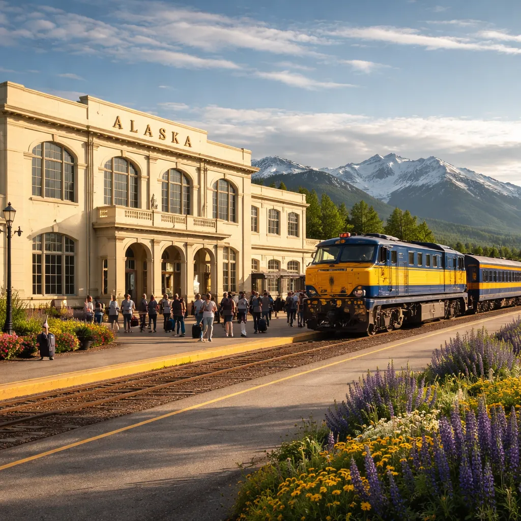 Alaska Railroad Depot