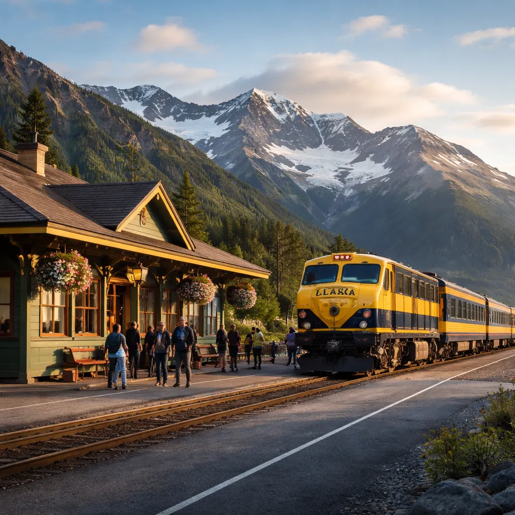 Alaska Railroad Seward Depot
