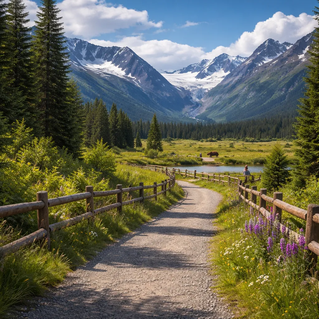 Alaska Wildlife Conservation Center Trails