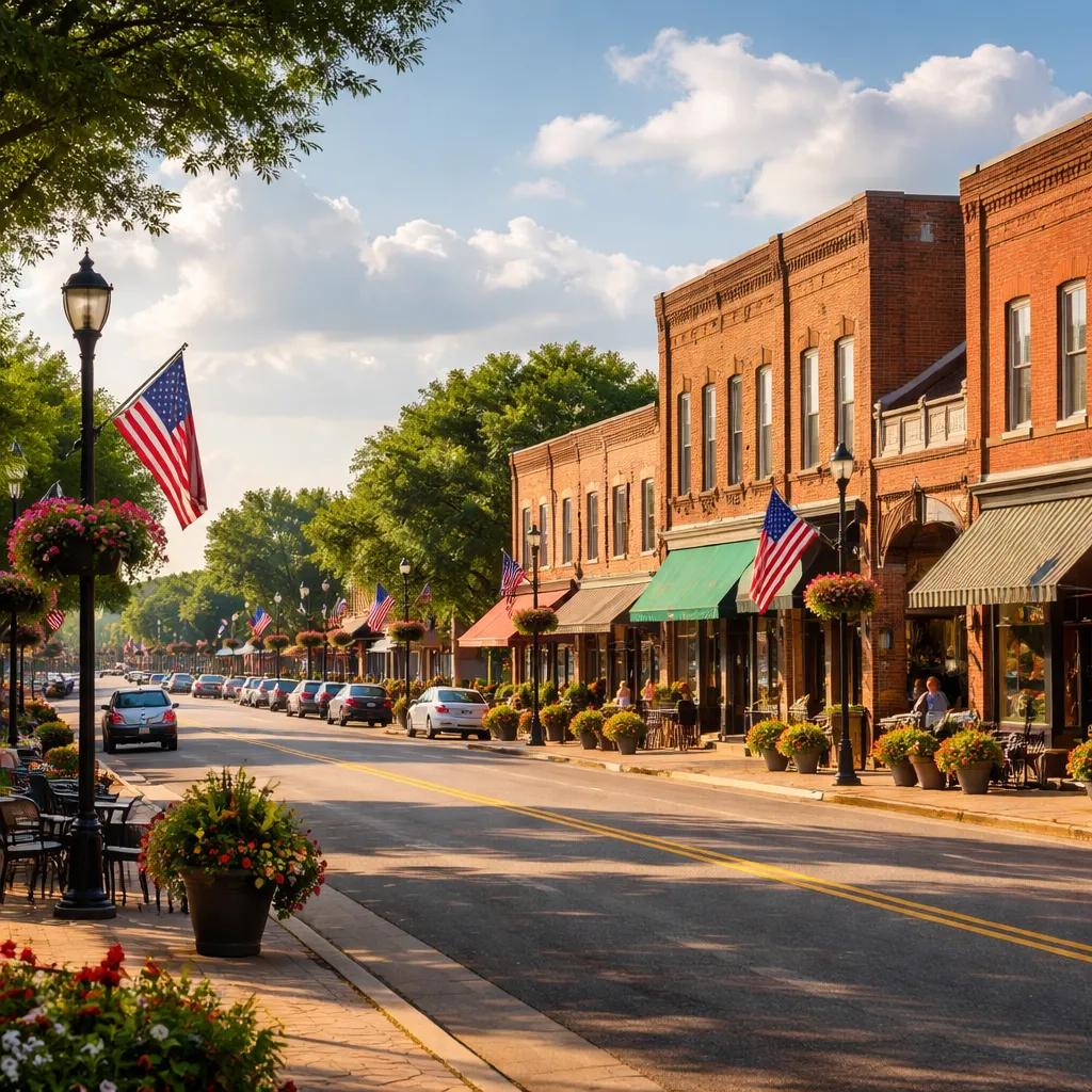 Ashford Downtown Area