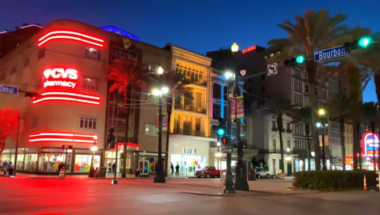 Bourbon Street New Orleans Louisiana United States Of America