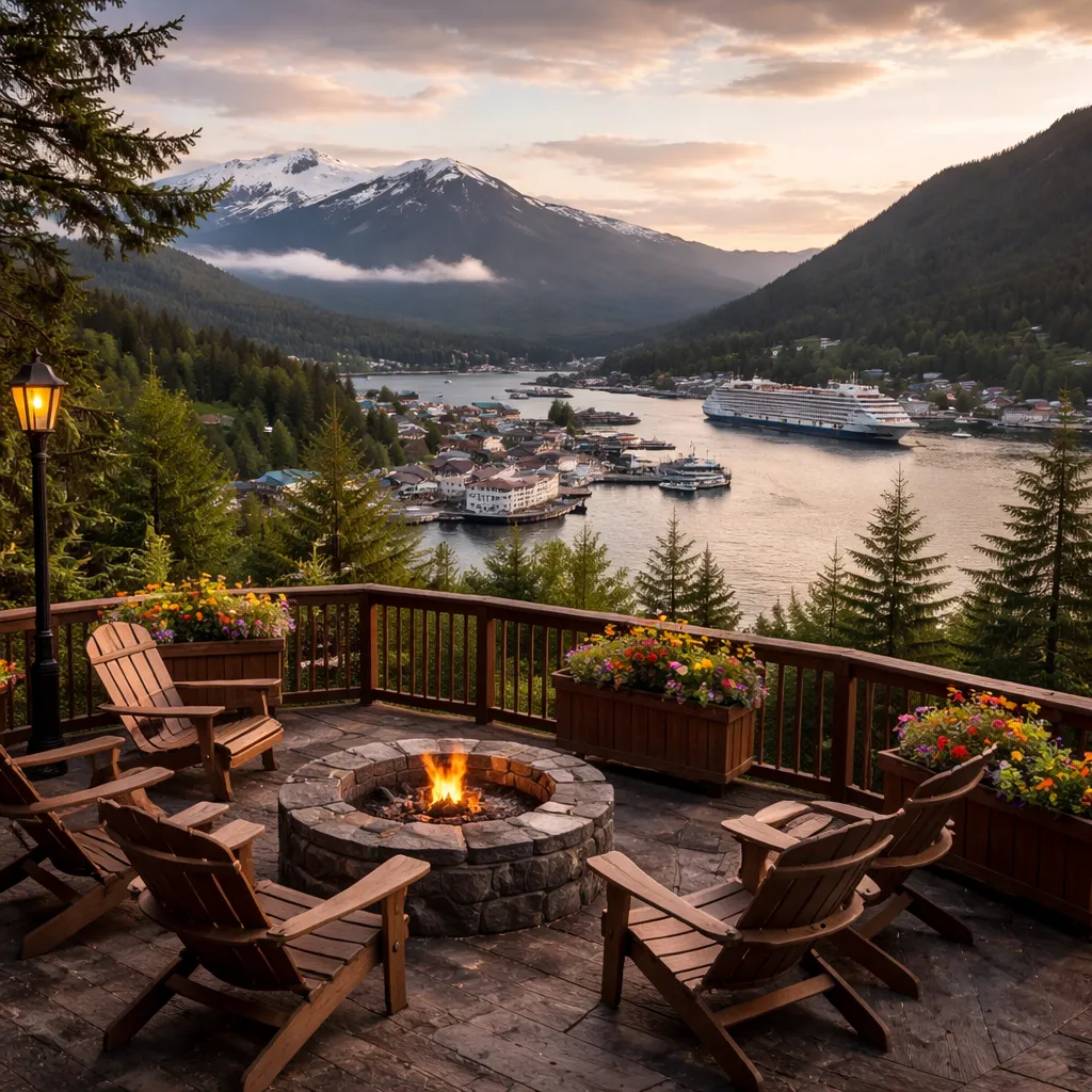 Cape Fox Lodge Overlook