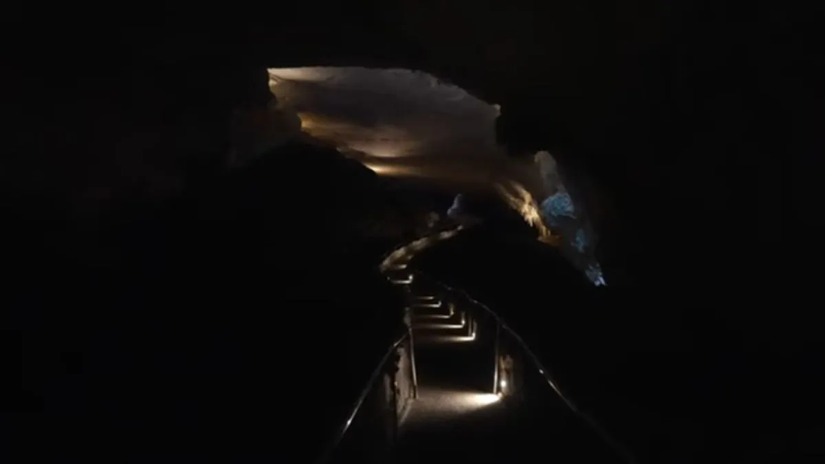 Carlsbad Caverns National Park from Carlsbad New Mexico, United States Of America