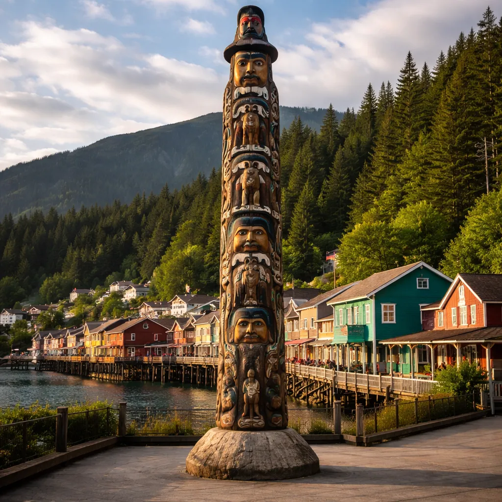 Chief Johnson Totem Pole