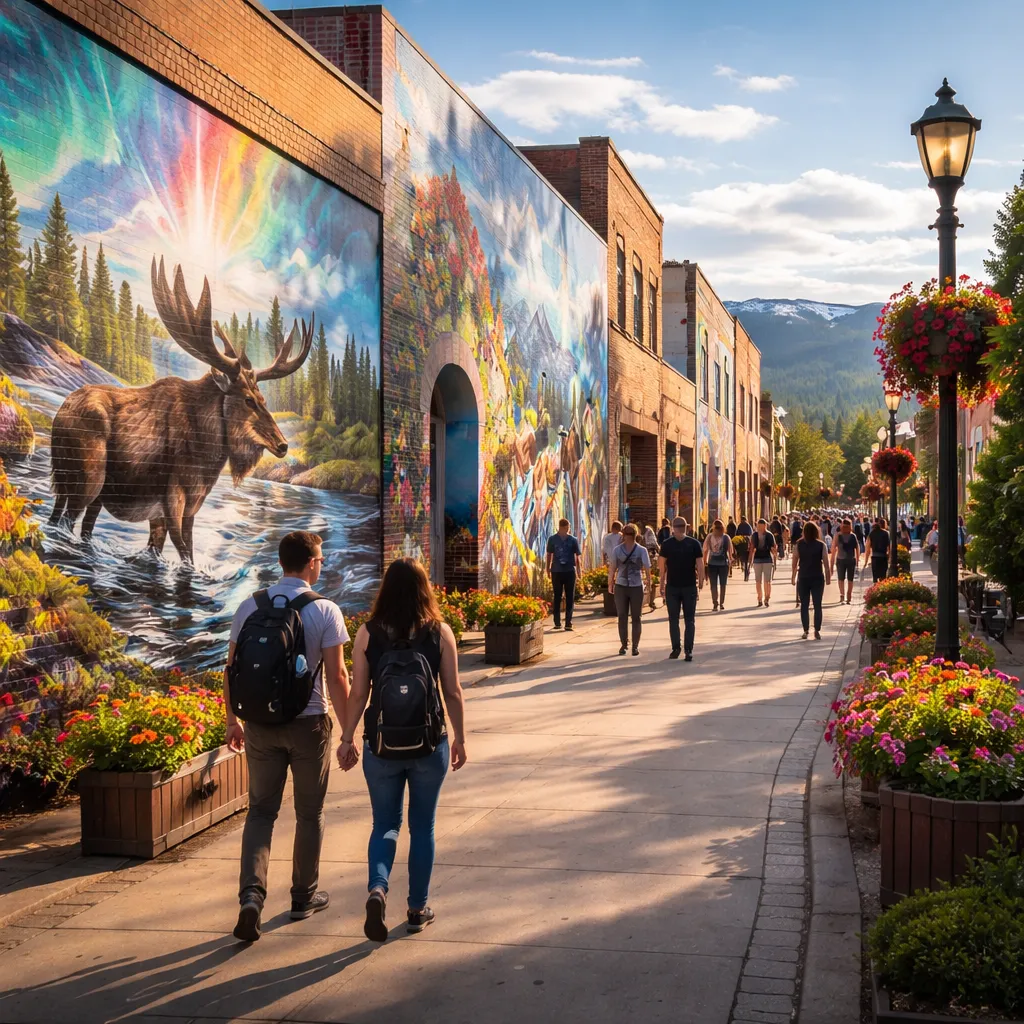 Downtown Fairbanks Mural Walk