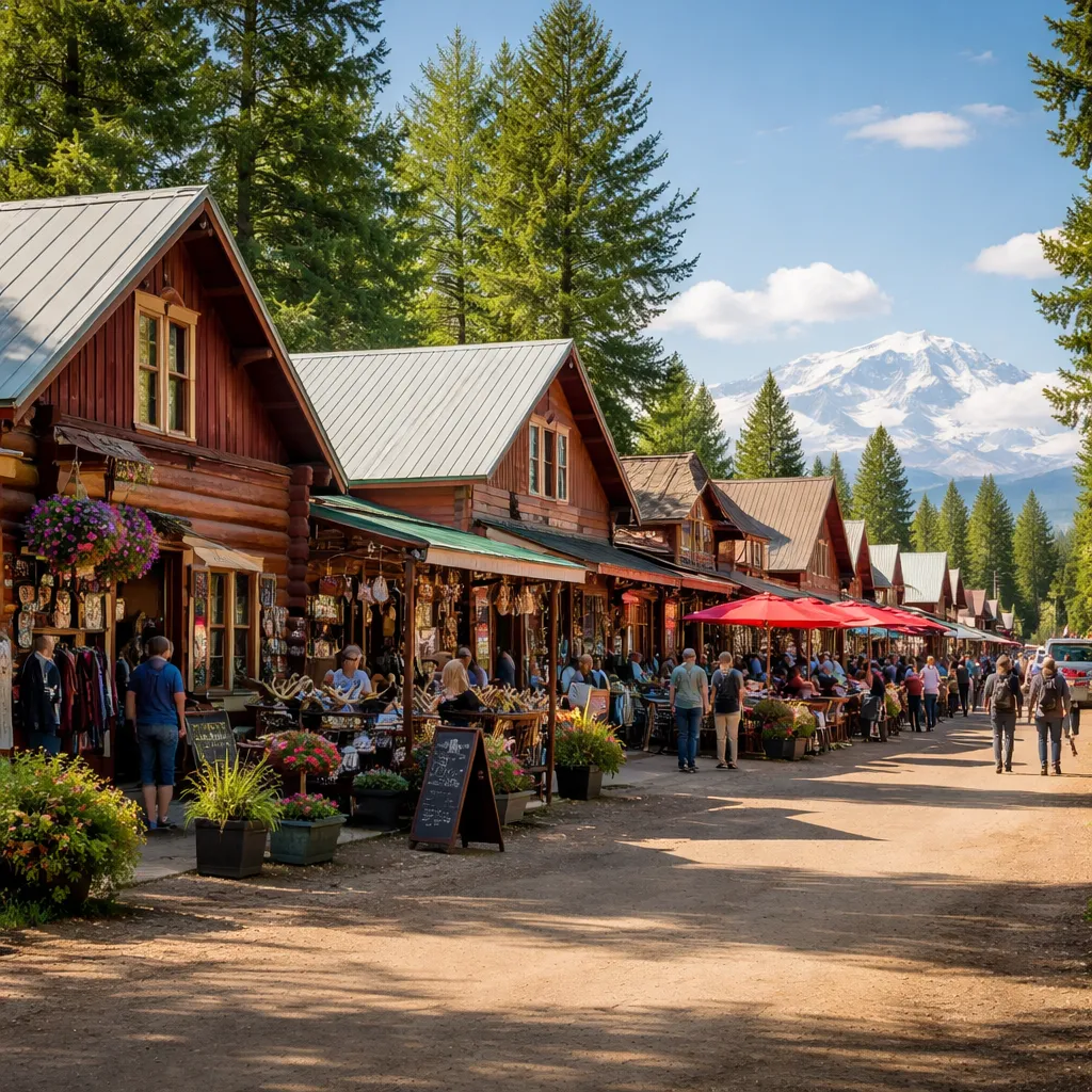 Downtown Talkeetna Shops