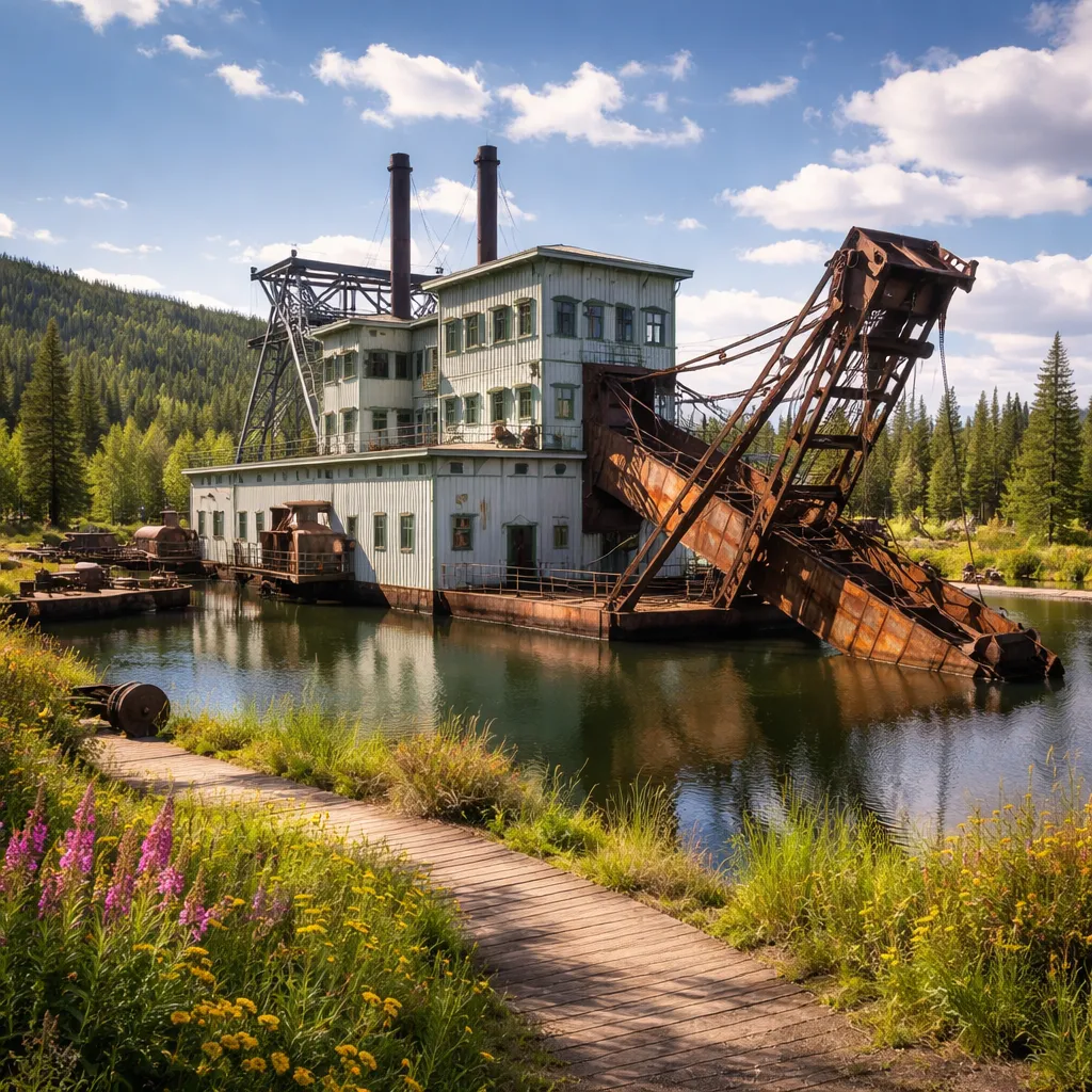 Gold Dredge No  8