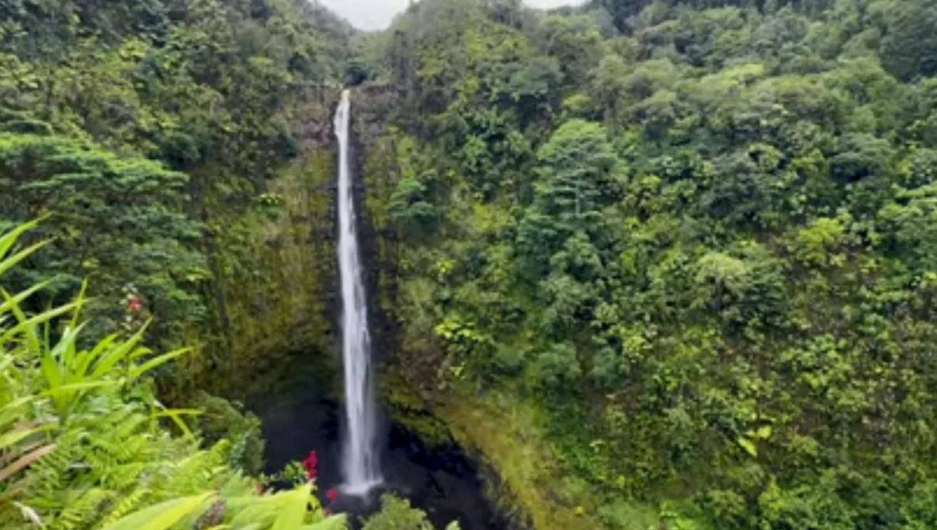 Waterfall of Haleakala National Park Maui Hawaii United States Of America