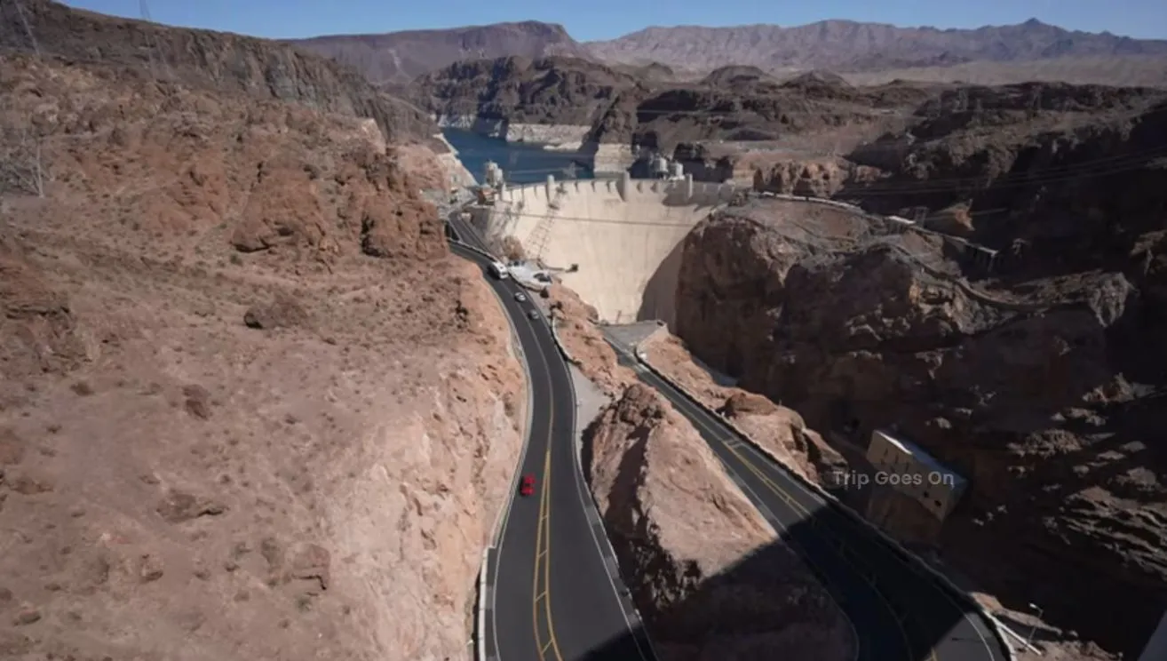 Hoover Dam Boulder City Nevada United States Of America