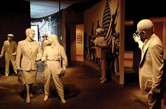Beautiful Inner view of Birmingham Civil Rights Institute, Alabama, United States Of America