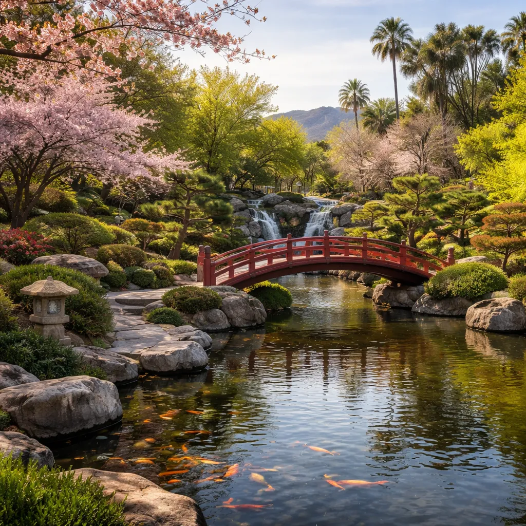 Japanese Friendship Garden area
