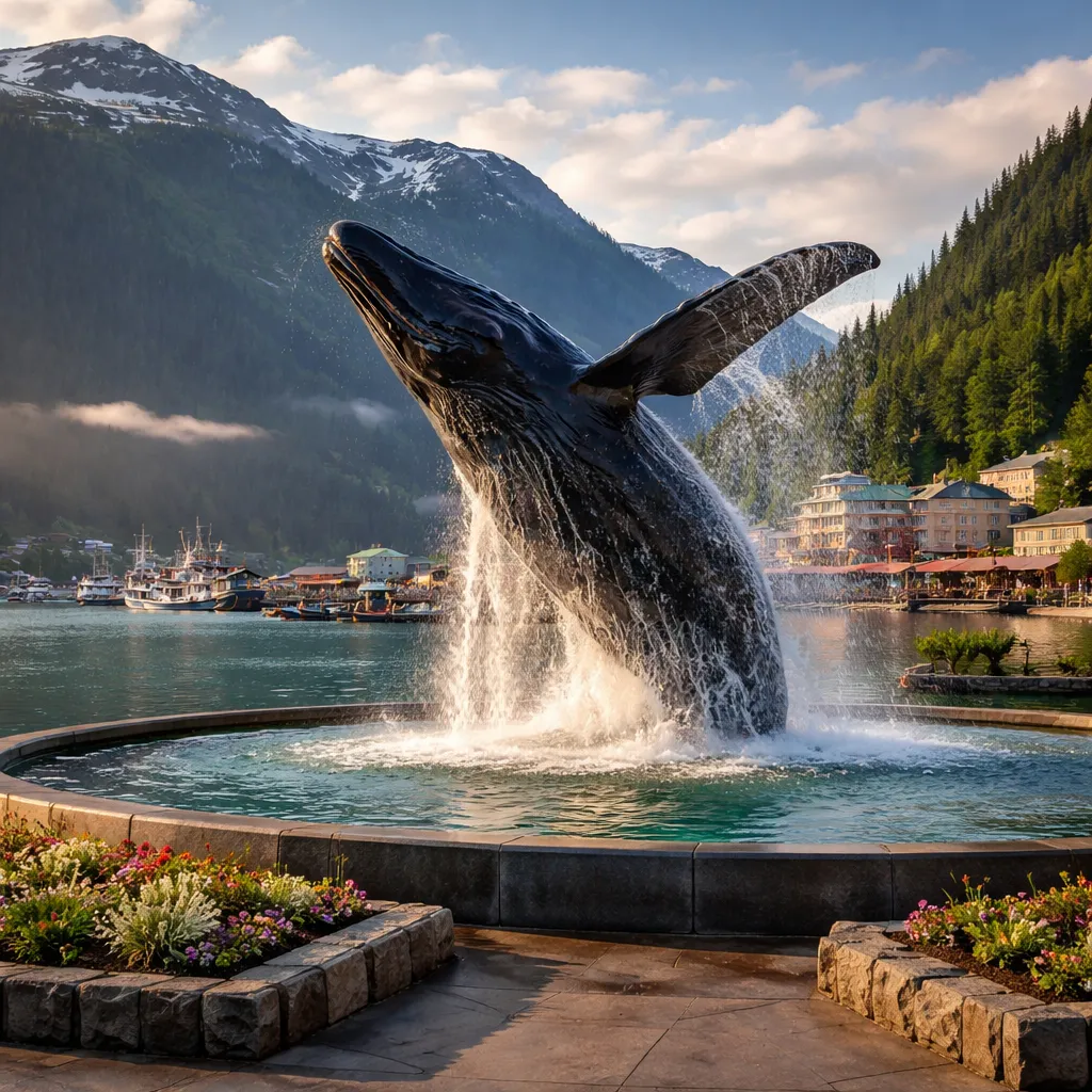 Juneau Whale Statue