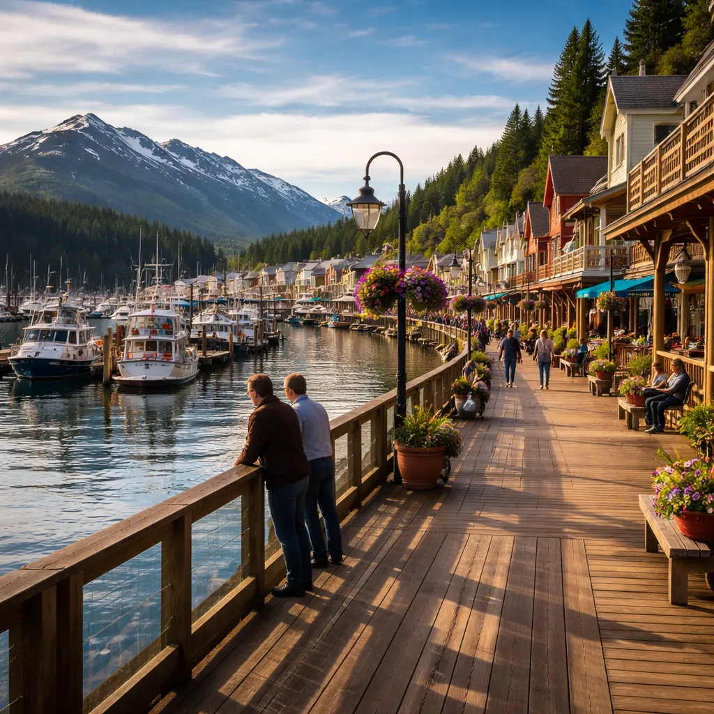 Kodiak Waterfront Boardwalk Areas