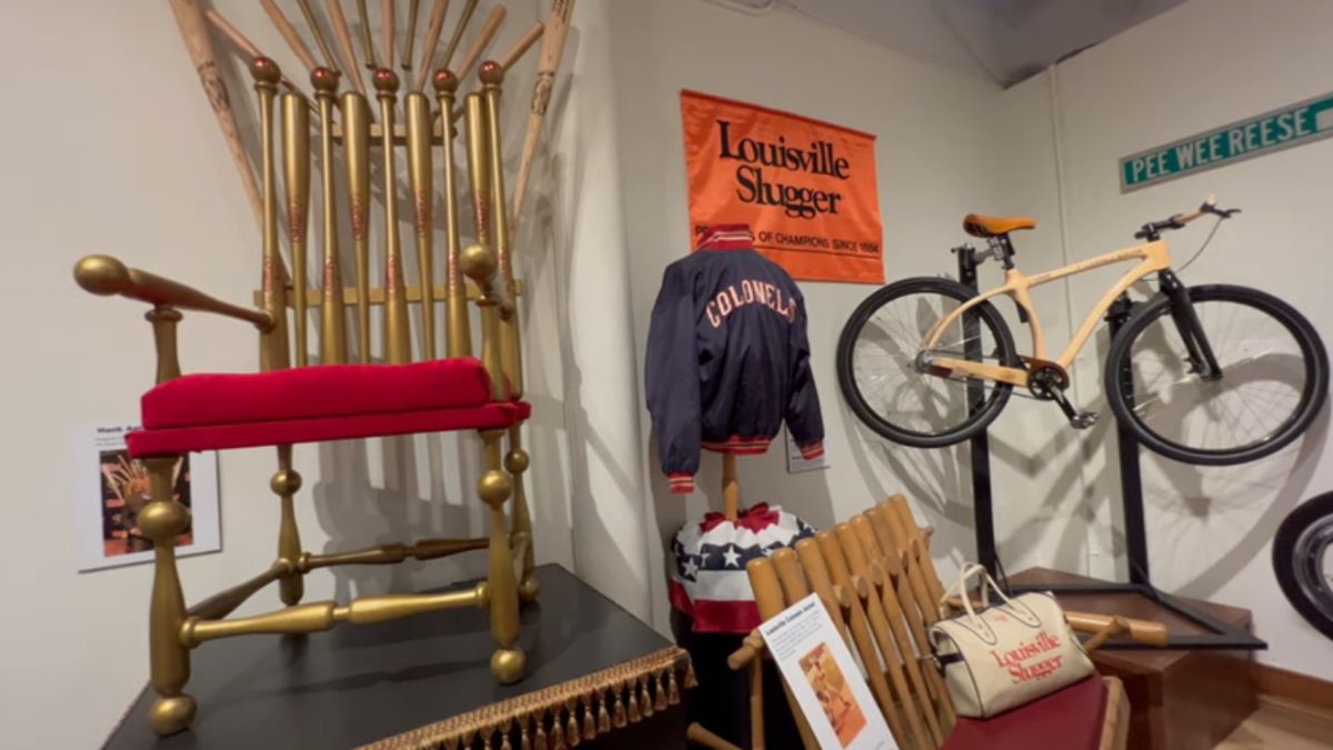 Inner View of Louisville Slugger museum, Louisville, Kentucky United States Of America