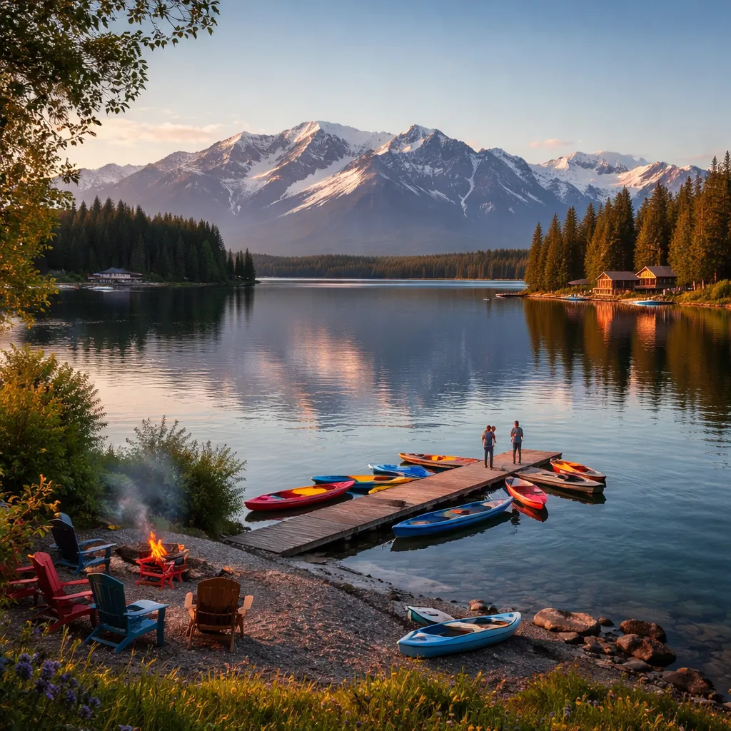Lucile Lake Waterfront