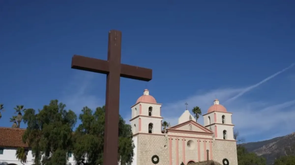 Santa Barbara Mission, Santa Barbara, California, United States Of America