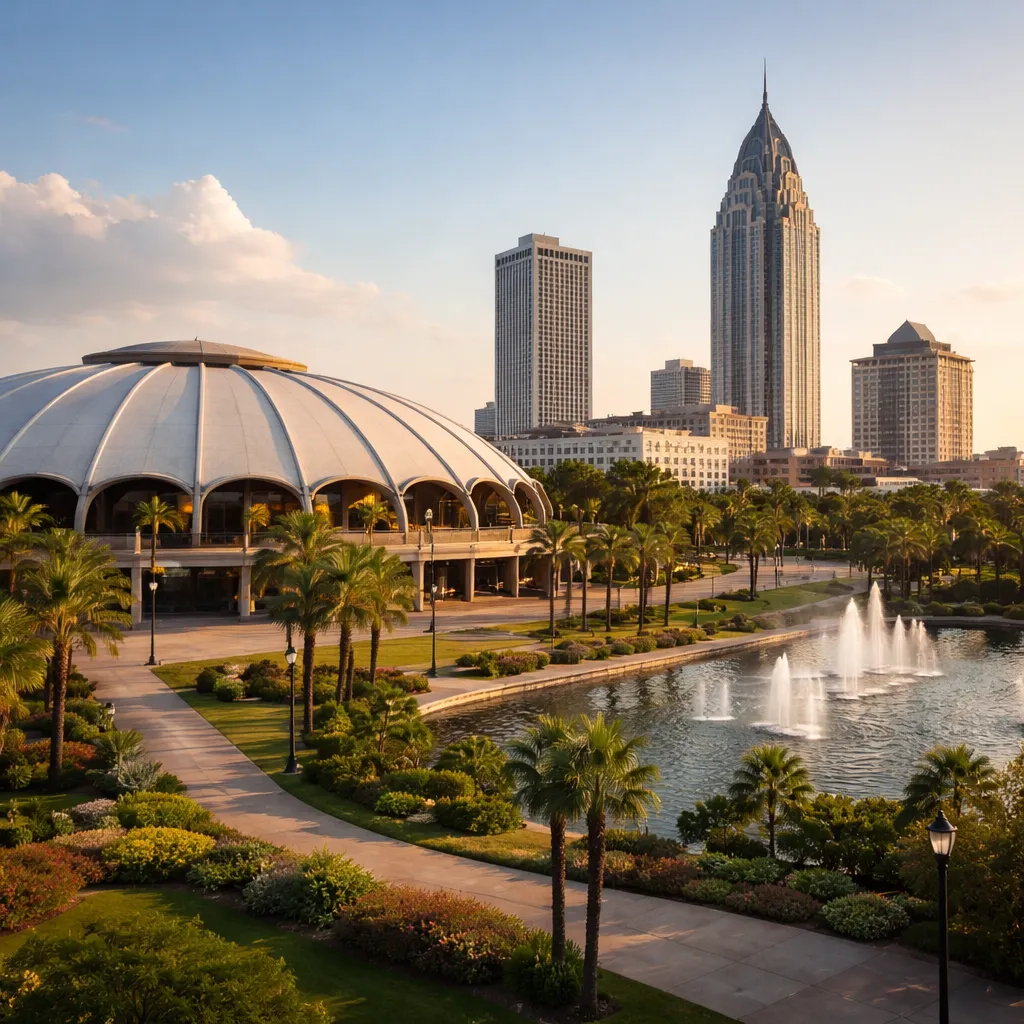 Mobile Civic Center Area