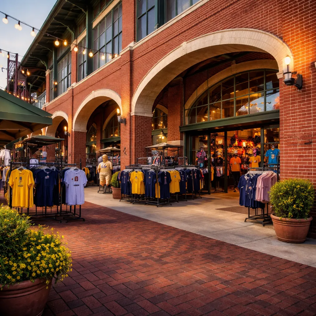 Montgomery Biscuits Team Store Area