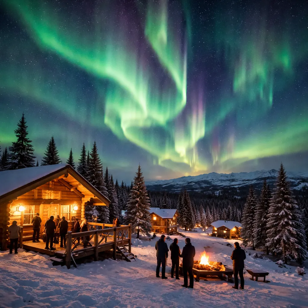 Northern Lights (Aurora Borealis) Viewing Areas