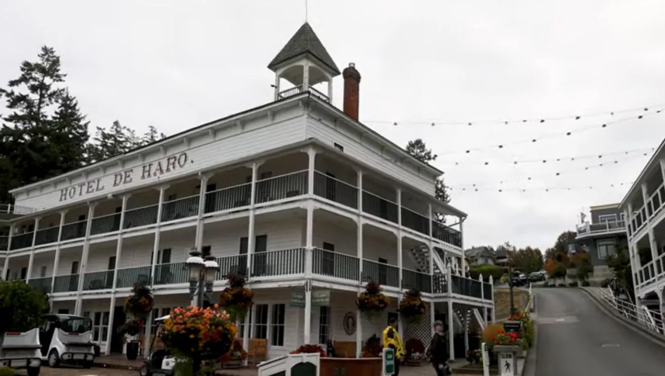 Hotel at San Juan Islands, Friday Harbor, Washington, United States Of America