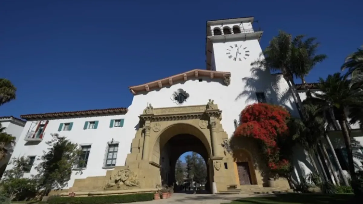 Santa Barbara Courthouse, Santa Barbara, California, United States Of America
