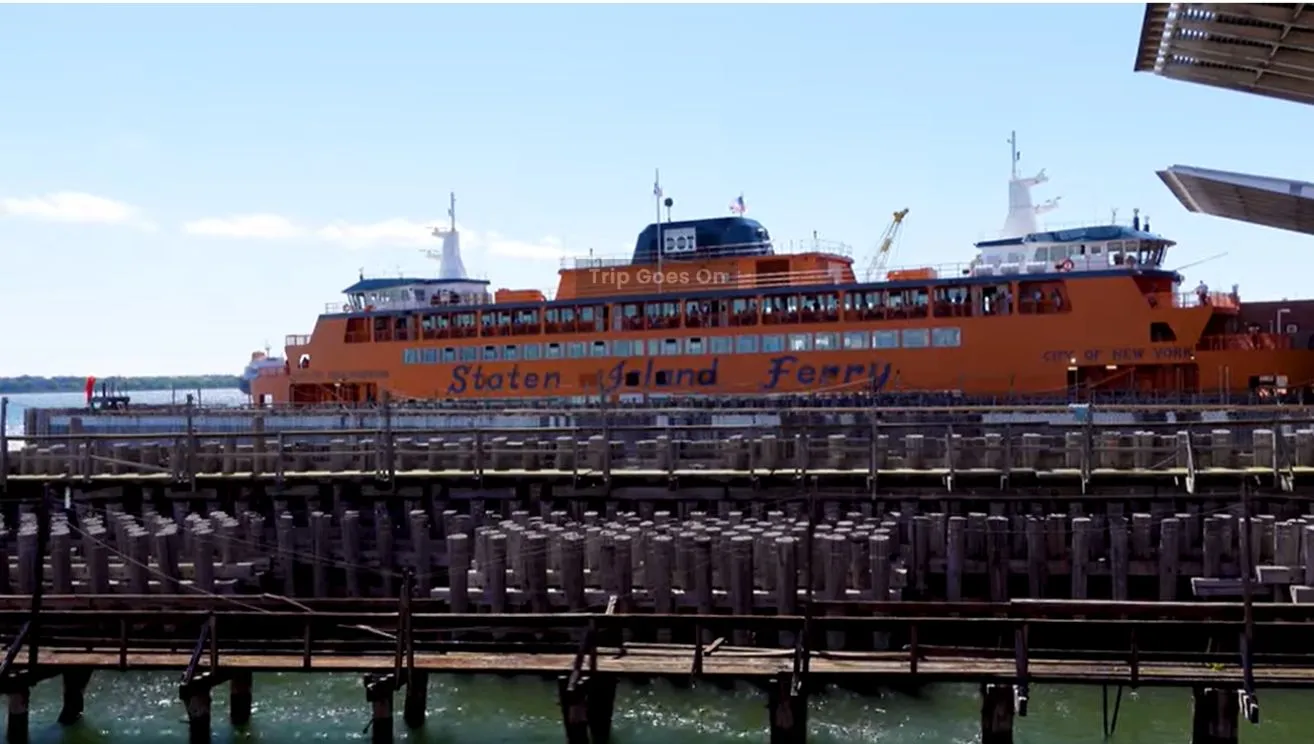 Staten Island Ferry Newy York City United States Of America