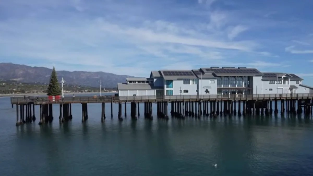 Stearns Wharf, Santa Barbara, california, United States Of America