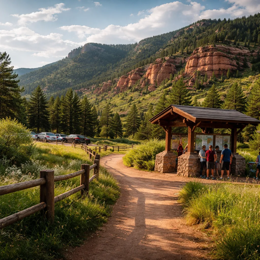 The Lory State Park Trailhead