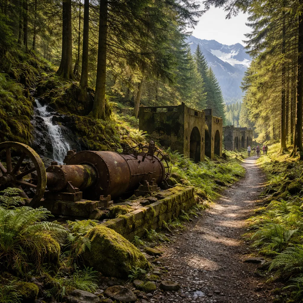 Treadwell Historic Mine Trail