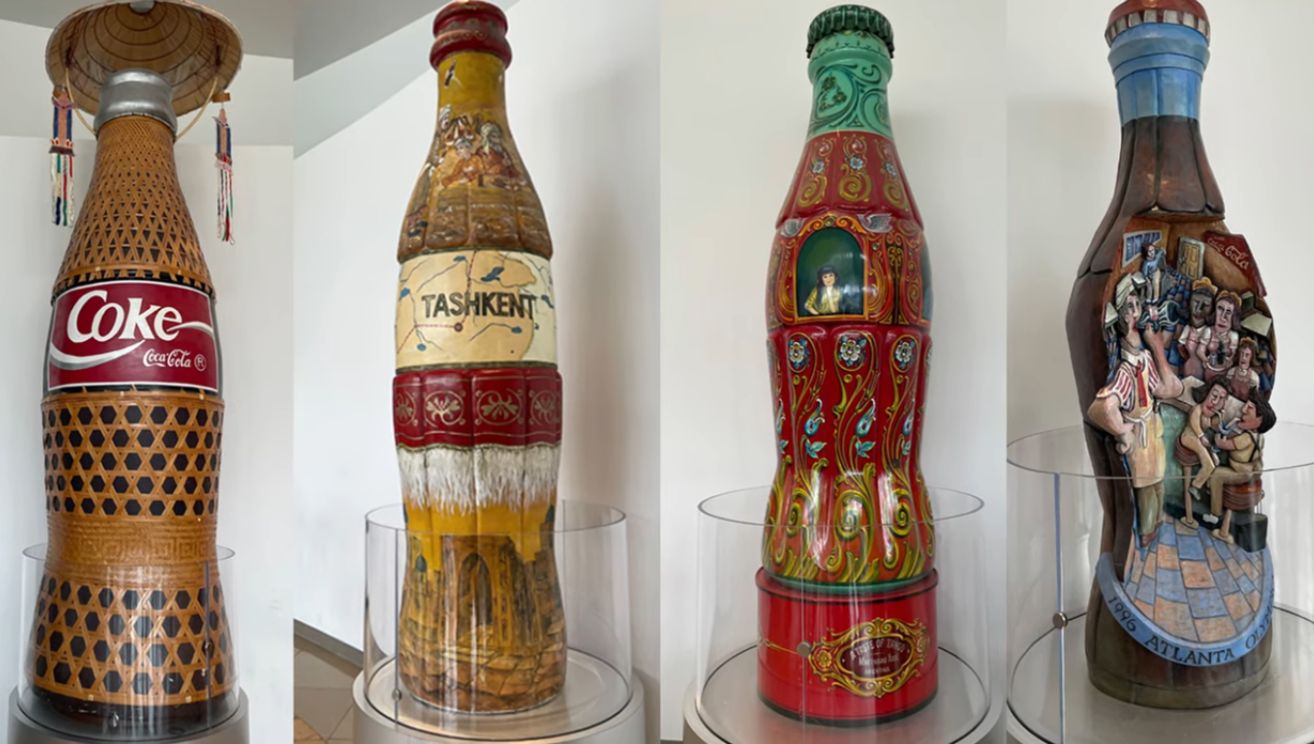 Inner view of World Of Coca-Cola from Atlanta Georgia United States Of America